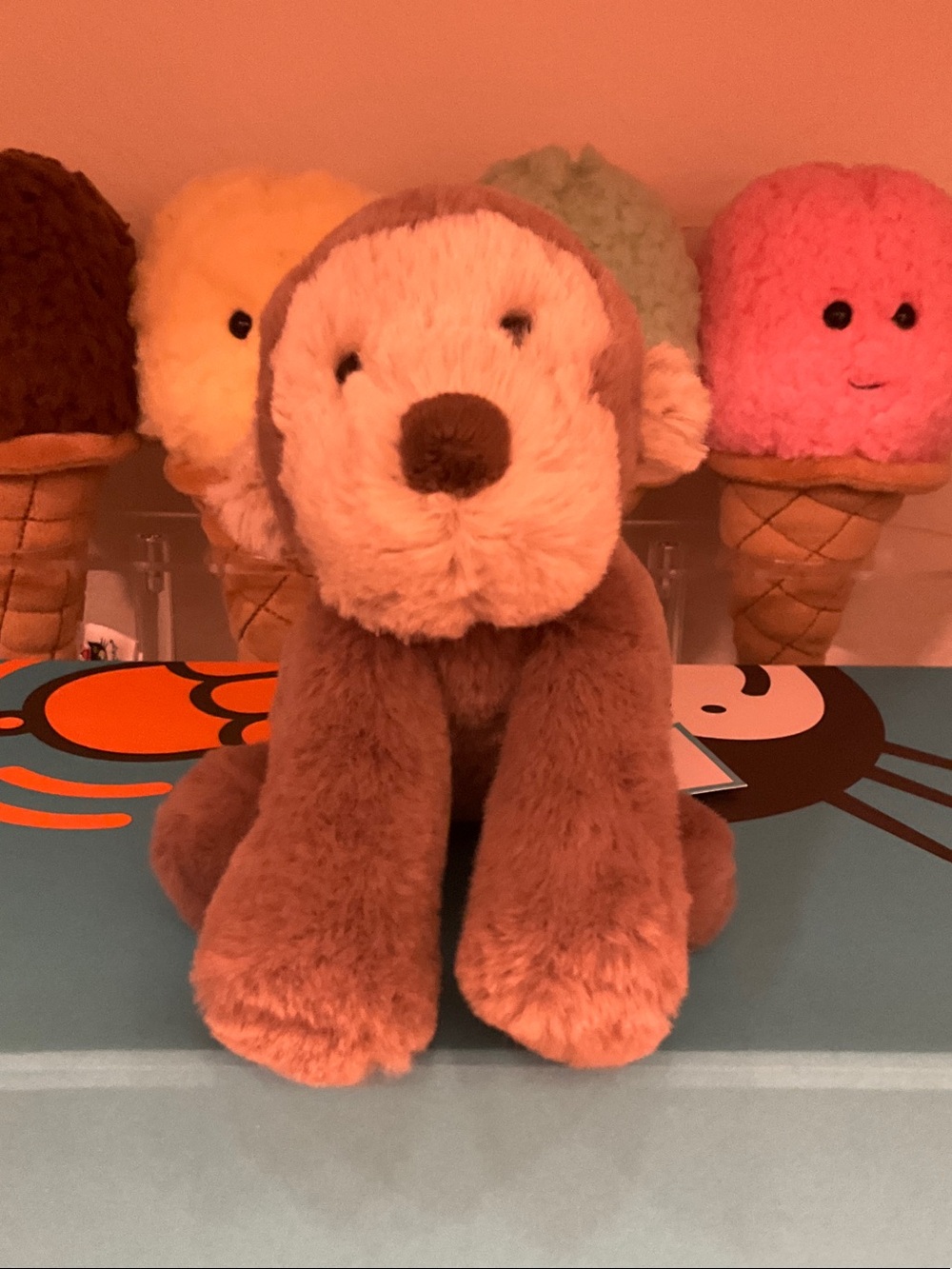Jellycat Smudge Monkey Tiny